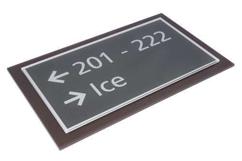 Sim Di Raction Marking Sign Marriott Residence Inn Sign Store by HOTELSIGNS.com | 10 line ...